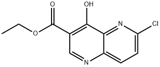 6-氯-4-羟基-[1,5]-萘啶-3-羧酸乙酯