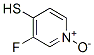 4-Pyridinethiol,3-fluoro-,1-oxide(9CI)