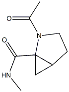 2-Azabicyclo[3.1.0]hexane-1-carboxamide,2-acetyl-N-methyl-(9CI)