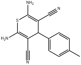 2,6-二氨基-4-对-甲苯基-4H-硫代吡喃-3,5-二甲腈