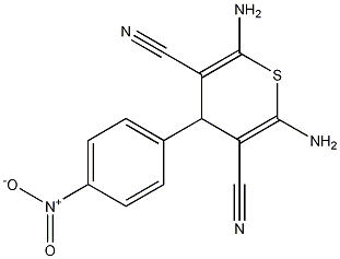 2,6-二氨基-4-(4-硝基苯基)-4H-噻喃-3,5-二甲腈