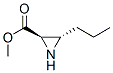 2-Aziridinecarboxylicacid,3-propyl-,methylester,(2R-trans)-(9CI)