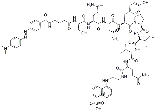 DABCYL-GAMMA-ABU-SER-GLN-ASN-TYR-PRO-ILE-VAL-GLN-EDANS