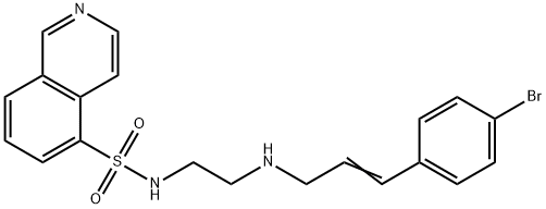 N-[2-[P-溴苯丙烯盐基氨基]乙基]-5-异喹啉磺酰胺