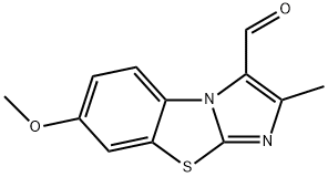 7-METHOXY-2-METHYLIMIDAZO[2,1-B]BENZOTHIAZOLE-3-CARBOXALDEHYDE