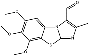 2-METHYL-6,7,8-TRIMETHOXYIMIDAZO[2,1-B]BENZOTHIAZOLE-3-CARBOXALDEHYDE