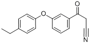 3-(4-ETHYLPHENOXY)-BETA-OXO-BENZENEPROPANENITRILE