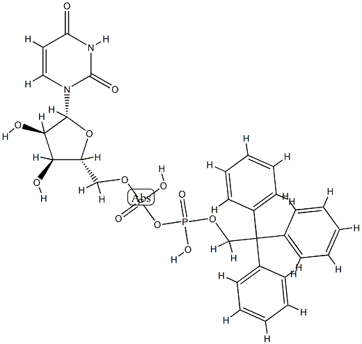 2,2,2-triphenylethyl-UDP