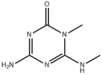 1,3,5-Triazin-2(1H)-one,4-amino-1-methyl-6-(methylamino)-(9CI)