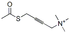S-(4-acetylmercaptobut-2-ynyl)trimethylammonium