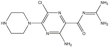 N(5)-piperazine-amiloride