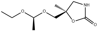 2-Oxazolidinone,5-[(1-ethoxyethoxy)methyl]-5-methyl-,(R*,S*)-(9CI)