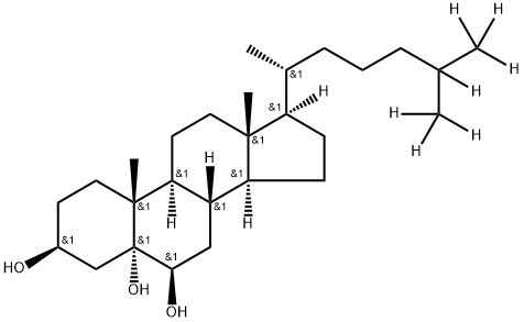 5α,6beta-dihydroxycholestanol-d7