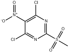 4,6-二氯-2-(甲基磺酰基)-5-硝基嘧啶