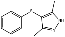 3,5-DIMETHYL-4-(PHENYLTHIO)-1H-PYRAZOLE