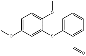 2-(2,5-Dimethoxyphenylthio)benzaldehyde