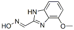 1H-Benzimidazole-2-carboxaldehyde,4-methoxy-,oxime(9CI)