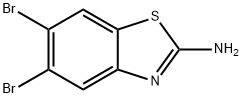 2-Amino-5,6-dibromobenzothiazole