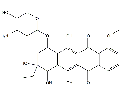 4-O-methyl-13-hydroxyoxaunomycin