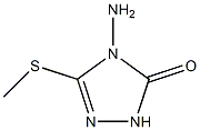 3H-1,2,4-Triazol-3-one,4-amino-2,4-dihydro-5-(methylthio)-(9CI)