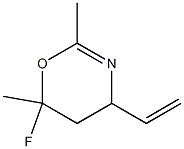 4H-1,3-Oxazine,4-ethenyl-6-fluoro-5,6-dihydro-2,6-dimethyl-(9CI)