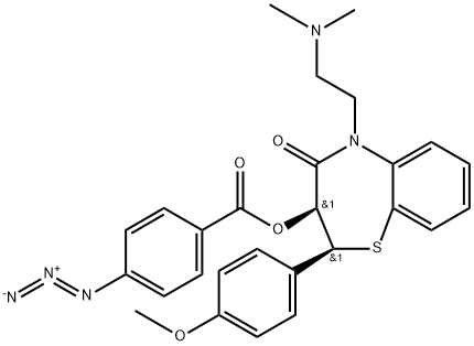 3-(4-azidobenzoyloxy)diltiazem