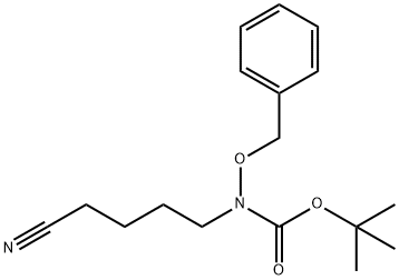 N-(4-氰基丁基)-N-(苯基甲氧基)氨基甲酸叔丁酯