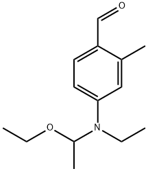 N-乙基-N-乙氧基乙基-4-氨基-2-甲基苯甲醛