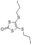 4,5-Bis-(2-iodo-ethylsulfanyl)-[1,3]dithiol-2-one