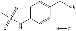 4-(甲基磺酰胺基)苄胺.氯化氢