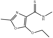 4-Oxazolecarbothioamide,5-ethoxy-N,2-dimethyl-(9CI)