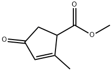 2-Cyclopentene-1-carboxylicacid,2-methyl-4-oxo-,methylester(9CI)