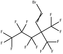 1-溴-4,4,5,5,6,6,6-七氟-3,3-二(三氟甲基)-1-己烯