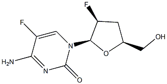 1-(2,3-dideoxy-2-fluoropentofuranosyl)-5-fluorocytosine