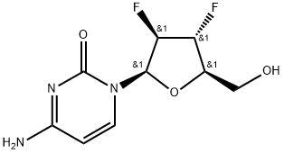 1-(2,3-dideoxy-2,3-difluoroarabinofuranosyl)cytosine