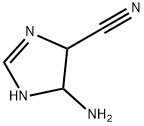 1H-Imidazole-4-carbonitrile,5-amino-4,5-dihydro-(9CI)