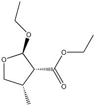 3-Furancarboxylicacid,2-ethoxytetrahydro-4-methyl-,ethylester,(2alpha,3bta,4bta)-(9CI)