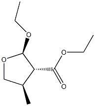 3-Furancarboxylicacid,2-ethoxytetrahydro-4-methyl-,ethylester,(2alpha,3bta,4alpha)-(9CI)