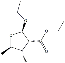 3-Furancarboxylicacid,2-ethoxytetrahydro-4,5-dimethyl-,ethylester,(2alpha,3bta,4bta,5alpha)-(9CI)