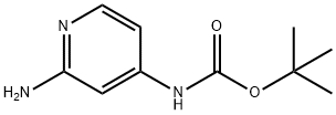 2-氨基-4-(N-BOC氨基)吡啶