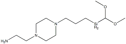 N-[3-(二甲氧基甲基硅烷基)丙基]-1-哌嗪乙胺