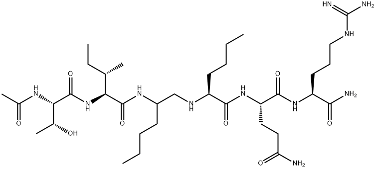 N-[2-[[N-(N-乙酰基-L-苏氨酰)-L-异亮氨酰]氨基]己基]-L-正亮氨酰-L-谷氨酰胺酰-L-精氨酰胺