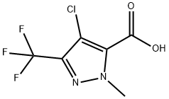 4-氯-1-甲基-3-(三氟甲基)-1H-吡唑-5-羧酸