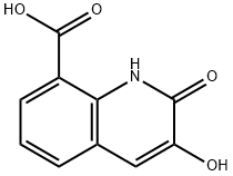 8-Quinolinecarboxylicacid,1,2-dihydro-3-hydroxy-2-oxo-(9CI)