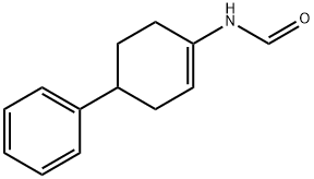 N-(4-苯基-环己基-1-乙烯)-甲酰胺