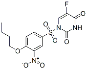 1-(4-butoxy-3-nitro-phenyl)sulfonyl-5-fluoro-pyrimidine-2,4-dione