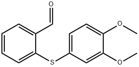 2-(3,4-Dimethoxyphenylthio)benzaldehyde