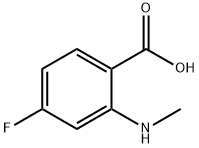 4-氟-2-(甲氨基)苯甲酸