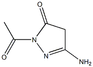 3H-Pyrazol-3-one,2-acetyl-5-amino-2,4-dihydro-(9CI)