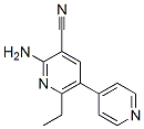 2-amino-3-cyano-6-ethyl-5-(4-pyridyl)pyridine